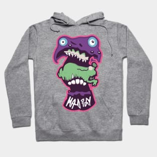 Colorful Monster Design, Truth seeker, Printed Truth Gift Idea! Hoodie